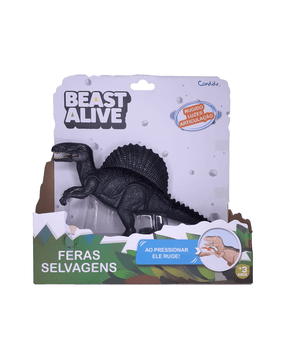 Boneco Espinossauro Feras Selvagens Beast Alive Candide 