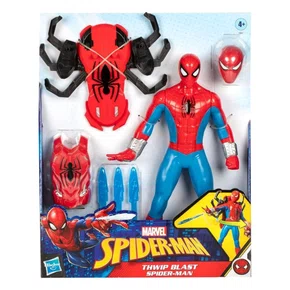 Boneco Homem Aranha com Lançador Marvel Hasbro 