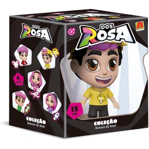 Boneco Leozinho em Vinil Dos Rosa 15 cm Algazarra