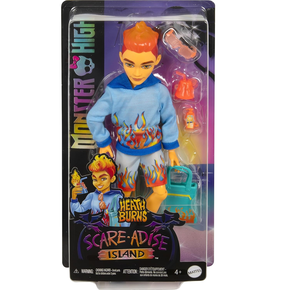 Boneco Monster High Ilha Do Terror Scare-Adise Island Heath Burns Mattel