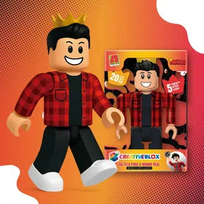Boneco Nanndo Creativeblox 20 cm Algazarra