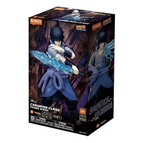 Boneco Sasuke Uchiha Champion Class Naruto Blokees Polibrinq
