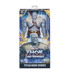 Boneco Titan Hero Love and Thunder Marvel’s Korg Hasbro