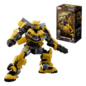 Boneco Transformers Bumblebee Classic Class Blokees Polibrinq
