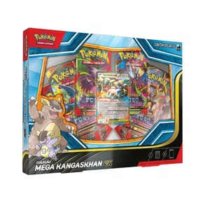 Box Pokémon Coleção Kangaskhan Ex 49 Cartas Copag 