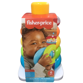 Brinquedo Para Bebês Pirâmide De Argolas Fisher Price Mattel
