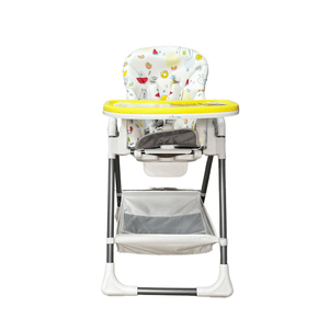 Cadeira de Alimentação Belle Amarela Premium Baby