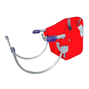 Cadeirinha Para Mesa Dobrável Alimentação do Bebê Vermelha Sapeca Kids