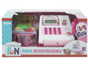 Caixa Registradora Creative Fun Rosa Multikids