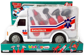 Brinquedo Trator truck Infantil Super Magic Toys - Loja Zuza