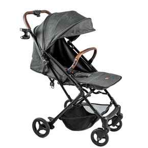 Carrinho de Bebê Berço Passeio Kira Grafite Galzerano