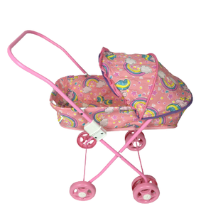 Carrinho de Boneca Berço com Capota Unicórnio MEP Kids