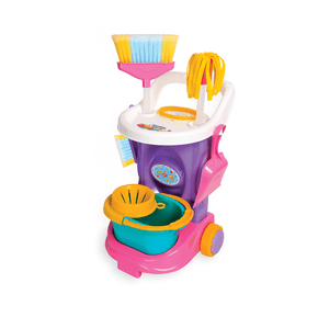 Carrinho de Limpeza Cleaning Trolley Rosa Maral