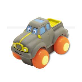 Carrinho de Vinil Soft Cars Pick Up Divertoys