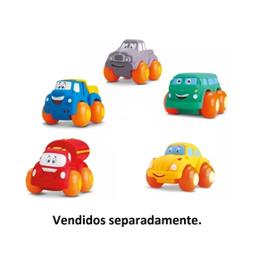 Carrinho de Vinil Soft Cars Sortido Divertoys