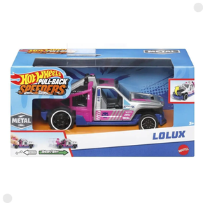 Carrinho Lolux Hot Wheels Pull Back Speeders Mattel