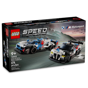 Carros de Corrida BMW M4 GT3 e BMW M Híbrido V8 Lego Speed