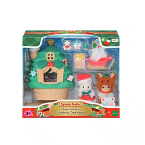 Casa Da Árvore De Natal da Bebê Mamãe Noel Sylvanian Families Epoch 