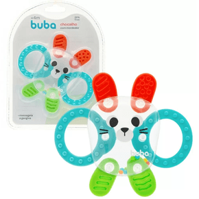 Chocalho com Mordedor Coelhinho Buba 