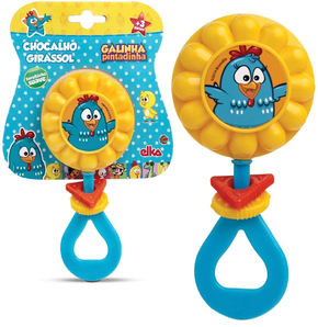 Chocalho Girassol Galinha Pintadinha Elka 