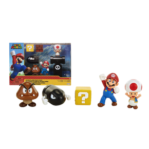 Conjunto Acorn Plains Super Mario Nintendo Candide