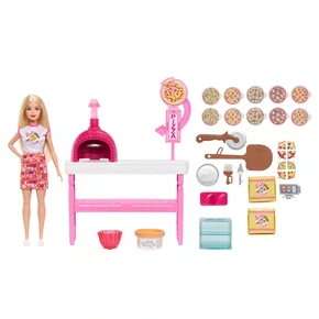 Conjunto Barbie Pizzaria Mattel 
