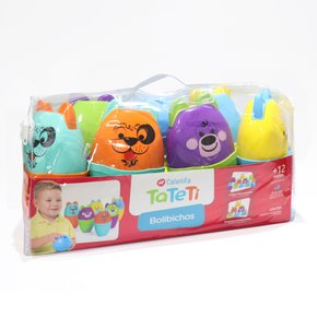 Conjunto Bolibichos Coloridos TaTeTi 