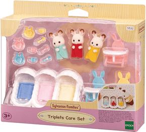 Conjunto Cuidando de Trigêmeos Sylvanian Families Epoch