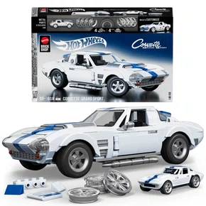 Conjunto de Construção Hot Wheels Corvette Grand Sport Mattel