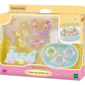 Conjunto Hora do Banho Trigêmeos Sylvanian Families Epoch