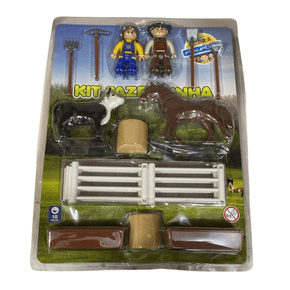 Conjunto Kit Fazendinha com Aninamis Poliplac
