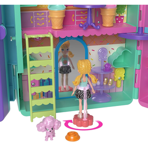 Conjunto Parque de Diversões dos Cachorrinhos Polly Pocket Mattel - Fátima  Criança