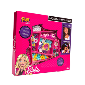 Conjunto Miçangas Fantásticas Barbie Fun