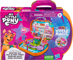 Conjunto My Little Pony Mini World Magic Pequenas Criações Sunny Starscout Hasbro