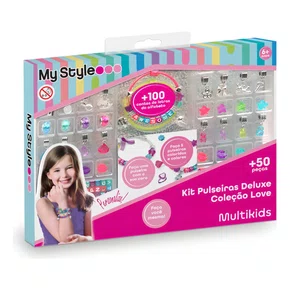 Conjunto Pulseiras Deluxe Coleção Love My Style Multikids