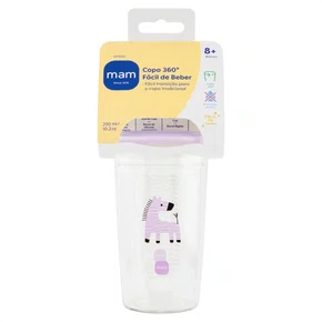 Copo 360° Fácil de Beber 290 ML Lilás MAM 