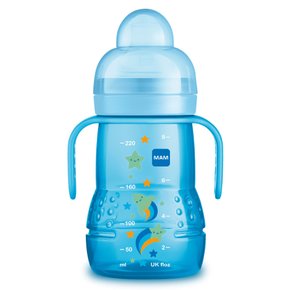 Copo de transição Trainer+ 220 ml Azul MAM