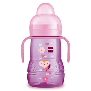 Copo de transição Trainer+ 220 ml Rosa MAM
