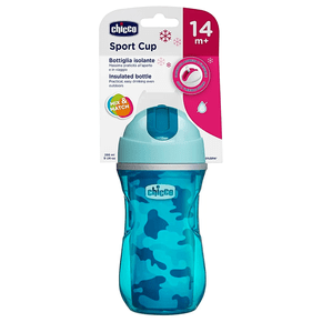 Copo Sport Cup 14+ 266 Ml Azul Chicco