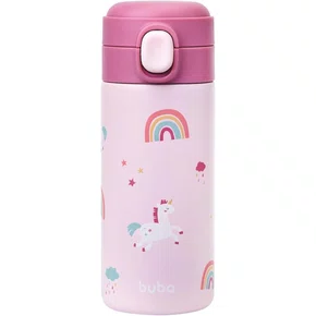 Copo Térmico 320 ML Parede Dupla Magic Unicórnio Buba