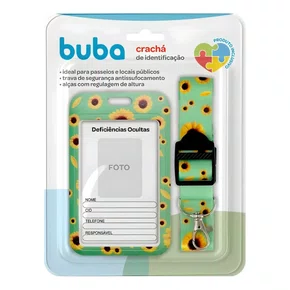 Crachá de Identificação Deficiências Ocultas Buba
