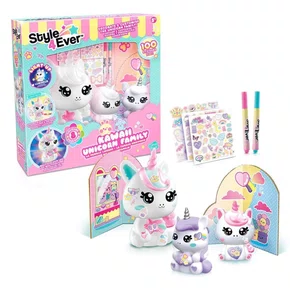 Decore Sua Luminária Família Unicórnio Kawaii Style 4 Ever Fun 