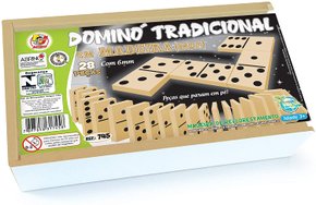 Dominó Tradicional em Madeira Junges