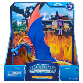 Dragões Os Noves Reinos Jun/Wu/Wei DreamWorks Sunny