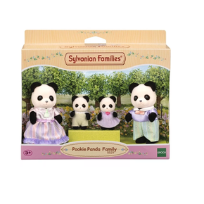 Família dos Pandas Graciosos Sylvanian Families Epoch 