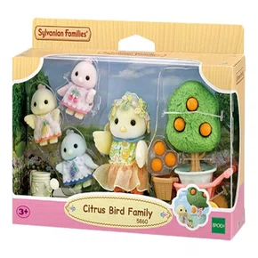 Família dos Pássaros Cítricos Sylvanian Families Epoch