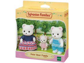 Família dos Ursos Polares Sylvanian Families Epoch