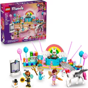 Festa a Fantasia com Unicórnio e Fada Lego Friends 