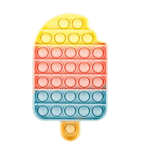 Fidget Toy Pop Picolé Rainbow Pastel