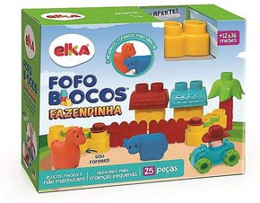 Fofo Blocos Fazendinha Elka